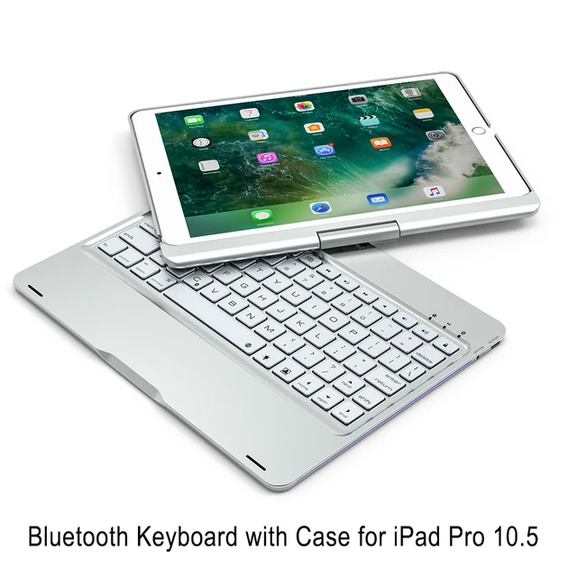 Best Offers Slim Bluetooth Keyboard with 360 Degree Rotating Case Cover for iPad Pro 10.5 Breathing Light Keyboard Bluetooth for Tablet Best Offers Slim Bluetooth Keyboard with 360 Degree Rotating Case Cover for iPad Pro 10.5 Breathing Light Keyboard Bluetooth for Tablet
