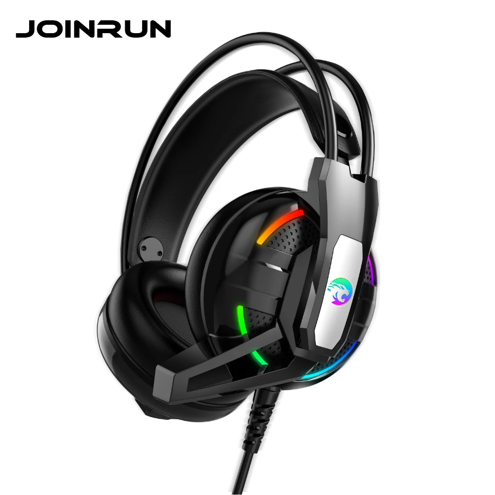 JOINRUN PS4 Игровые наушники 4D стерео RGB Marquee наушники гарнитура с микрофоном для нового Xbox One/ноутбука/ПК планшета геймера