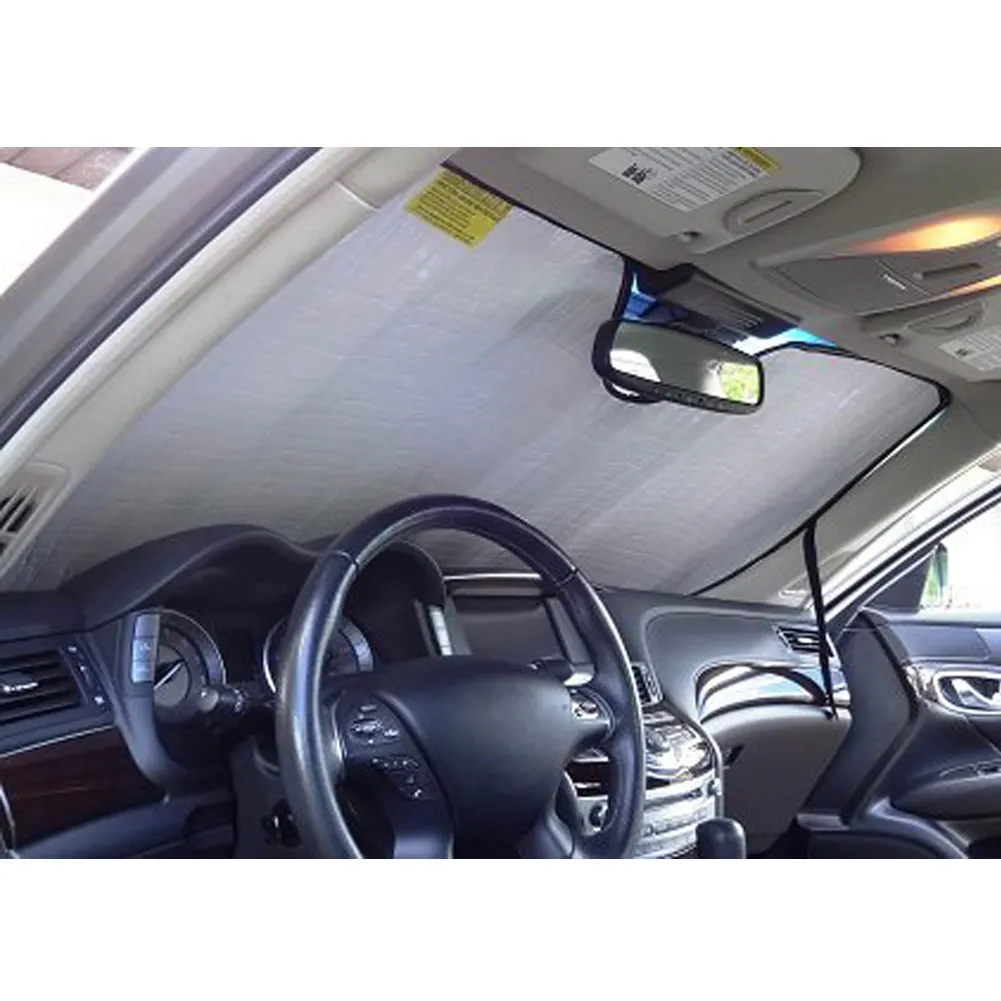 

Car SUV Windshield Sun Shade Front Windshield Visor Car-covers for 2018-2019 Tesla Model 3 easy to fold windshield sunshade