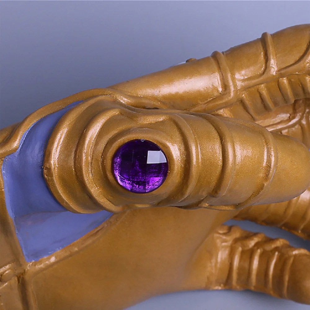 The Avengers Thanos Infinity Gauntlet Cosplay Gloves Prop Halloween Hard Latex Avengers Infinity War Mask (5)