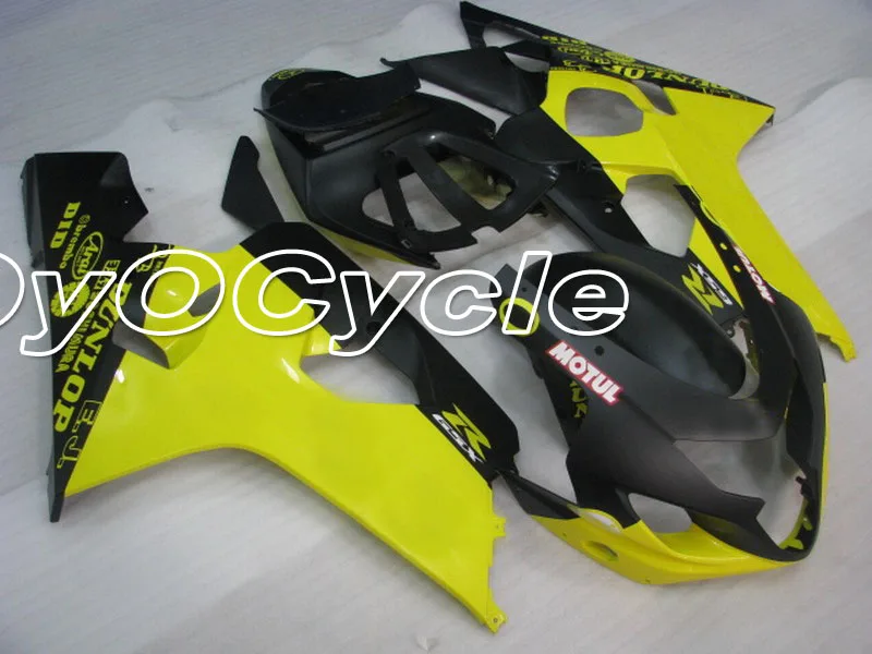 

For 04-05 Suzuki GSXR600 GSXR750 K4 GSXR 600 750 Injection Motorcycle ABS Fairing Bodywork Kit 2004 2005 Yellow Black