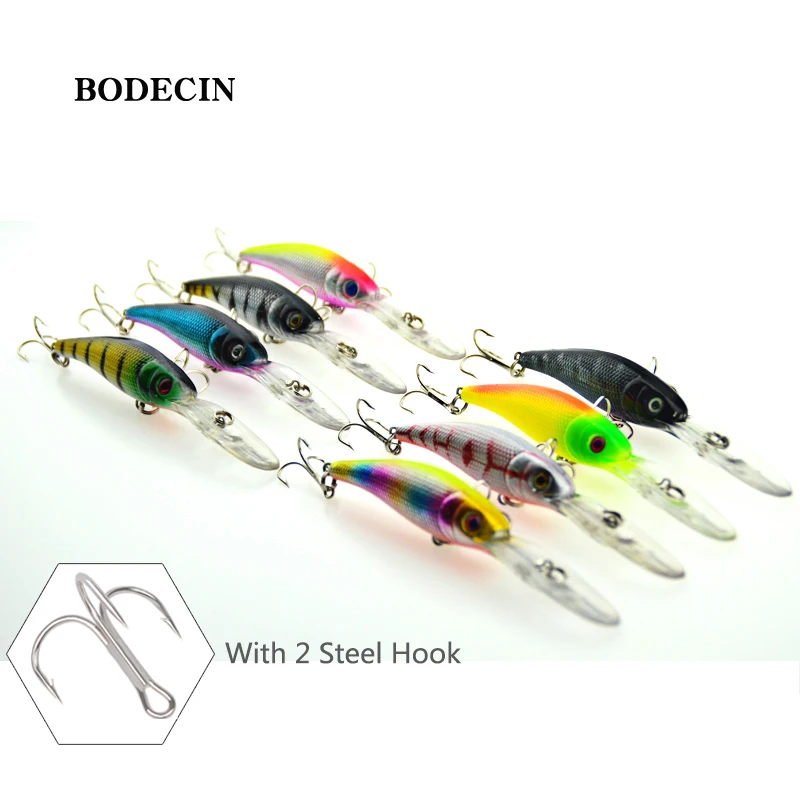 1PCS Hard Minnow Fishing Lure Pesca Lures Wobbler Bait For Seabass Tackle Peche Wobblers Artificial Baits Fish Sea 10CM7.8G  (14)