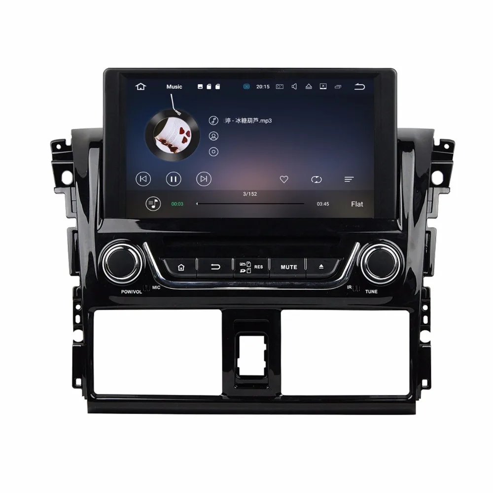Excellent Octa Core 8 inch 8 core Android 9.0 Car Radio DVD player GPS for for Toyota Yaris Vios 2013-2017 4G RAM 64G ROM STEREO navigatio 4 Excellent Octa Core 8 inch 8 core Android 9.0 Car Radio DVD player GPS for for Toyota Yaris Vios 2013-2017 4G RAM 64G ROM STEREO navigatio 4