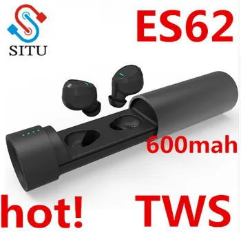 

SITU ES62 TWS Wireless Earphones Sport Bluetooth Earbuds HD Stereo Music Invisible Headsets For iPhone Android with charging box