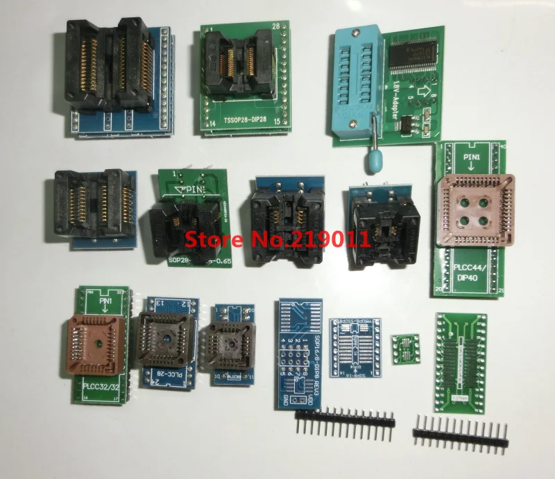 

19 universal adapters PLCC Extractor FOR TL866CS TL866A TL866II PLUS