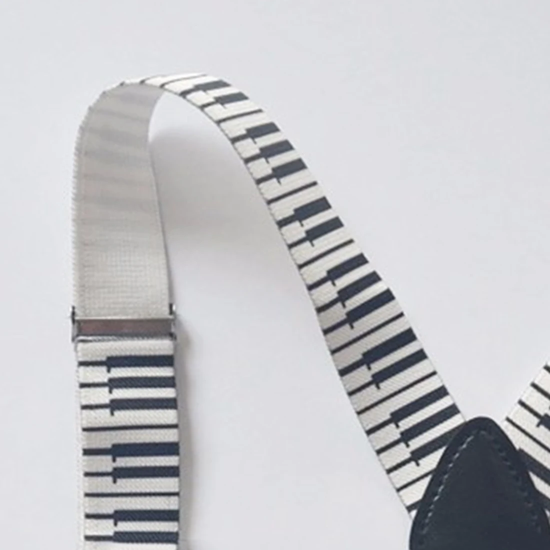 Топ продаж 2,5 см/1 дюйм широкие мужские унисекс пианино ключ доска шаблон подтяжки клип-на подтяжки Эластичные подтяжки Y-Back подтяжки