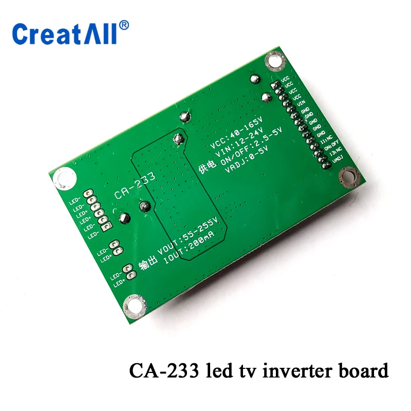 100 шт./лот CA-233 Универсальный 32-60 "дюймов светодиодный ЖК-дисплей ТВ подсветка постоянный ток светодиодный подсветка доска монтажная плата