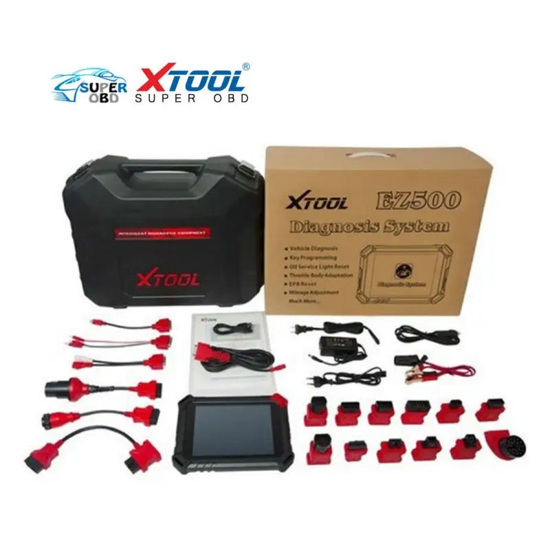 Original XTOOL EZ500 Full-System Diagnosis for Gasoline Vehicles with Special Function Same Function With XTool PS80