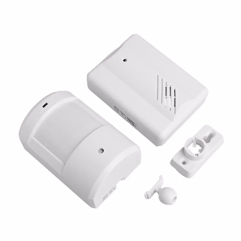 New Wireless Sensor Detector Door Gate Entry Bell Chime Doorbell Alarm