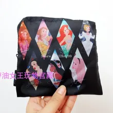 Новая мода принцесса Женщины Девушки Большой нейлон Мультфильм сладные сумки для покупок для ребенка