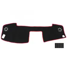 Автомобильный приборной панели автомобиля Избегайте Light Pad Обложка инструмент коврик-платформа подходит для Toyota Tundra 2008-2013 полиэстер oto aksesuar