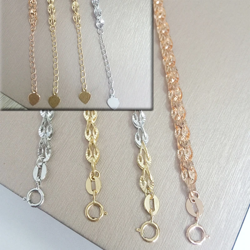 18k gold Pteris chain bracelet (15)