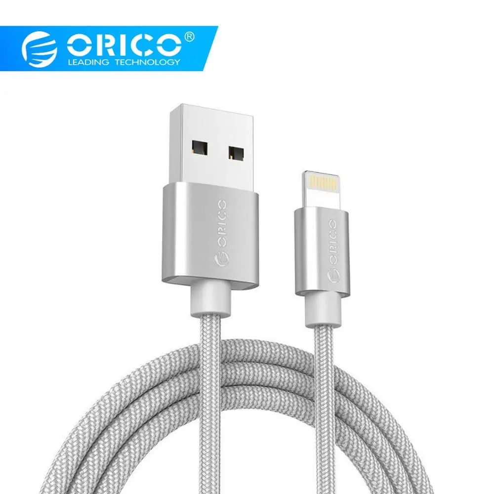 ORICO USB Cable for iPhone 8 7 6 6s SE 5s Data Sync USB Cable for iPad