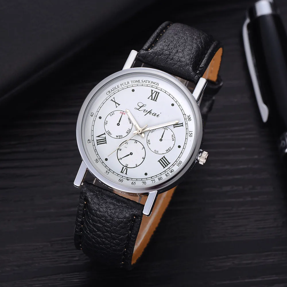 Fashion Women Watch Lvpai Casual Quartz Leather Band Watch Analog Wrist Watch For Ladies Gift Fashion Women Watch Lvpai Casual Quartz Leather Band Watch Analog Wrist Watch For Ladies Gift