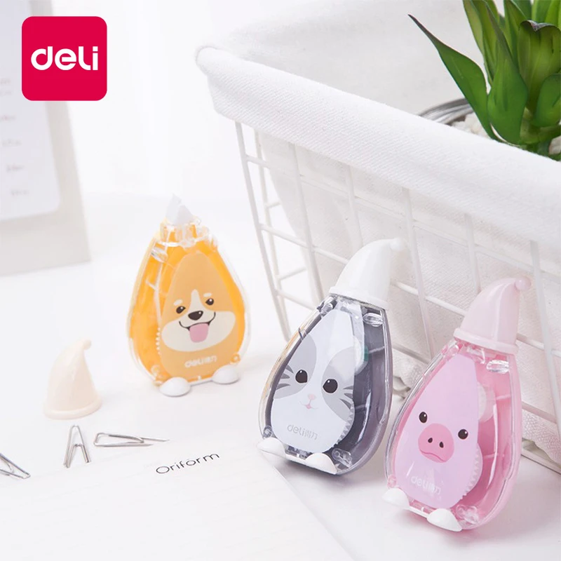 Deli 1 шт. коррекционная лента мультфильм студенческая измененная 5 мм * 6 метров