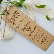 Деревянный сохранить Дата Закладки дерево свадебные приглашения свадебные Закладки S деревенский сохранить Дата пользовательские Закладки обручальное Закладки