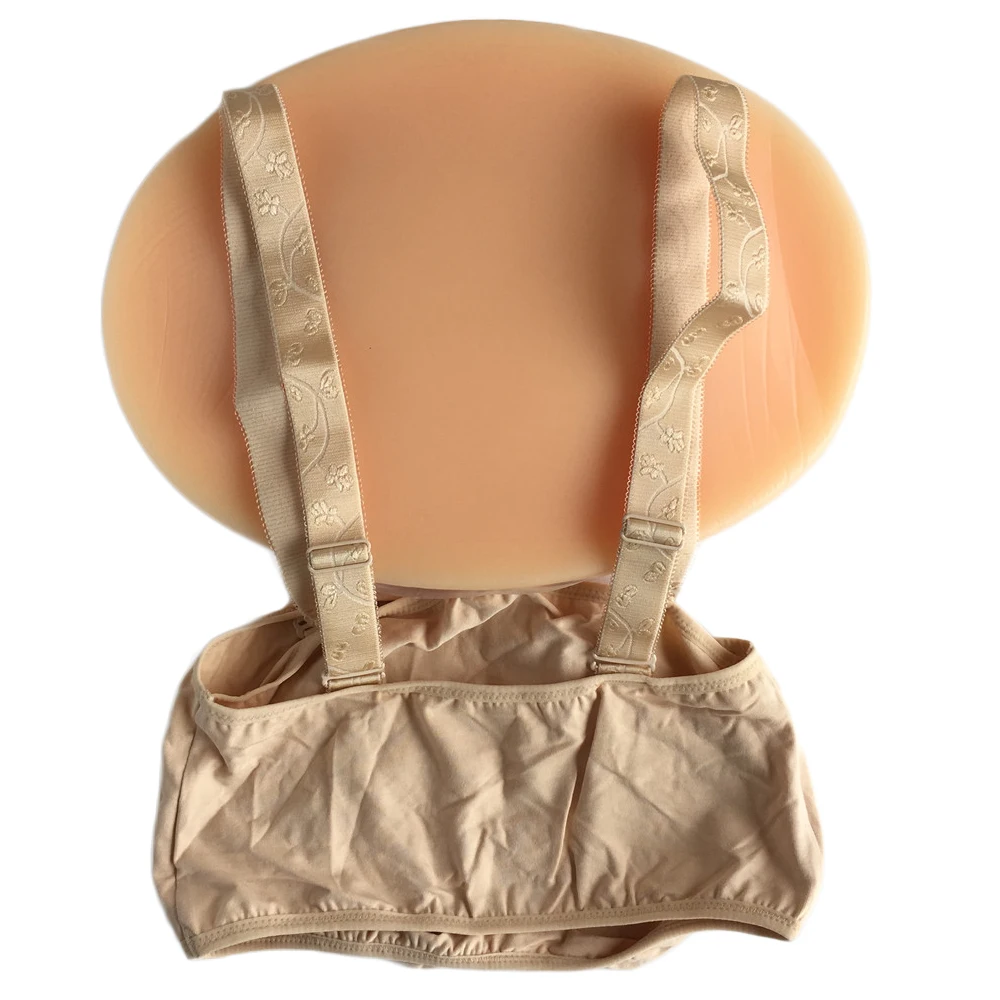 

1000g small 2~3 month silicone pregnant belly artificial tummy real cosplay