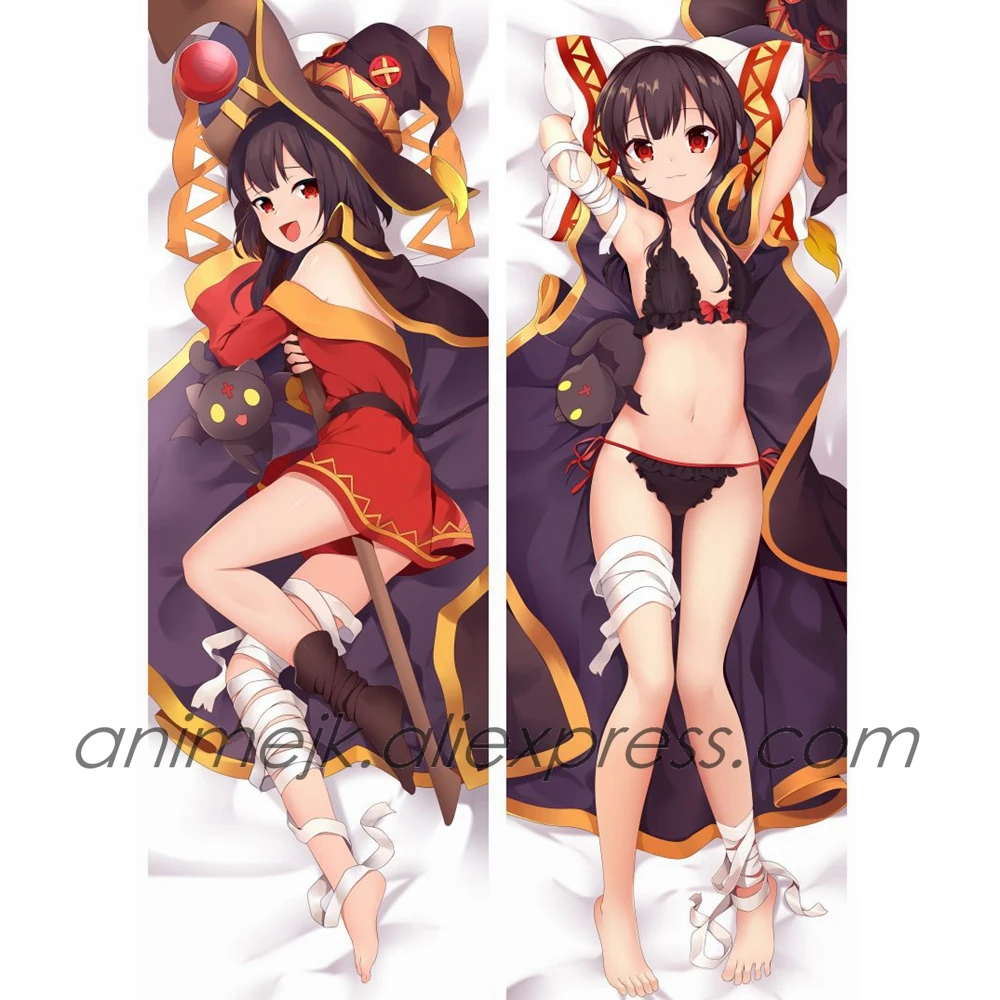 Аниме JK KonoSuba: Божье благословение на этот чудесный мир! Megumin Dakimakura наволочка для тела, чехол для подушки, чехол