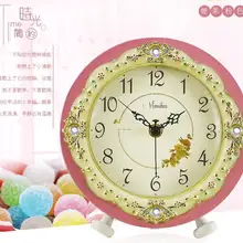 Модные немой часы короткие свежие украшения карамельных цветов Кварцевые часы и часы