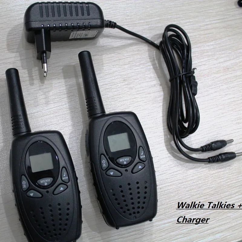 Пара большие расстояния walkie talkie ветчиной радио cb 2 способ рации пмр/фрс 1w мощность w ptt/121 индивидуальный код( черный 628 - Цвет: B  BT628PMR1C