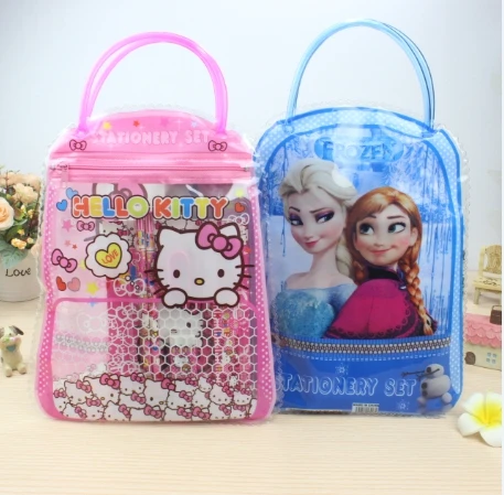 Сумка с героями мультфильмов Hello Kitty сумка 7 1 комплект комбинация Детской Сумки