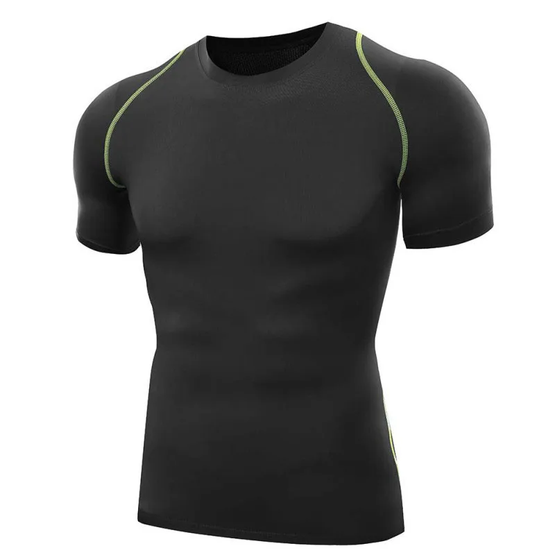 

Men Boy Quick Dry Sport T-Shirt Running Wear Gym Bodybuilding Workout Clothing Training Tops Short Sleeve Tees