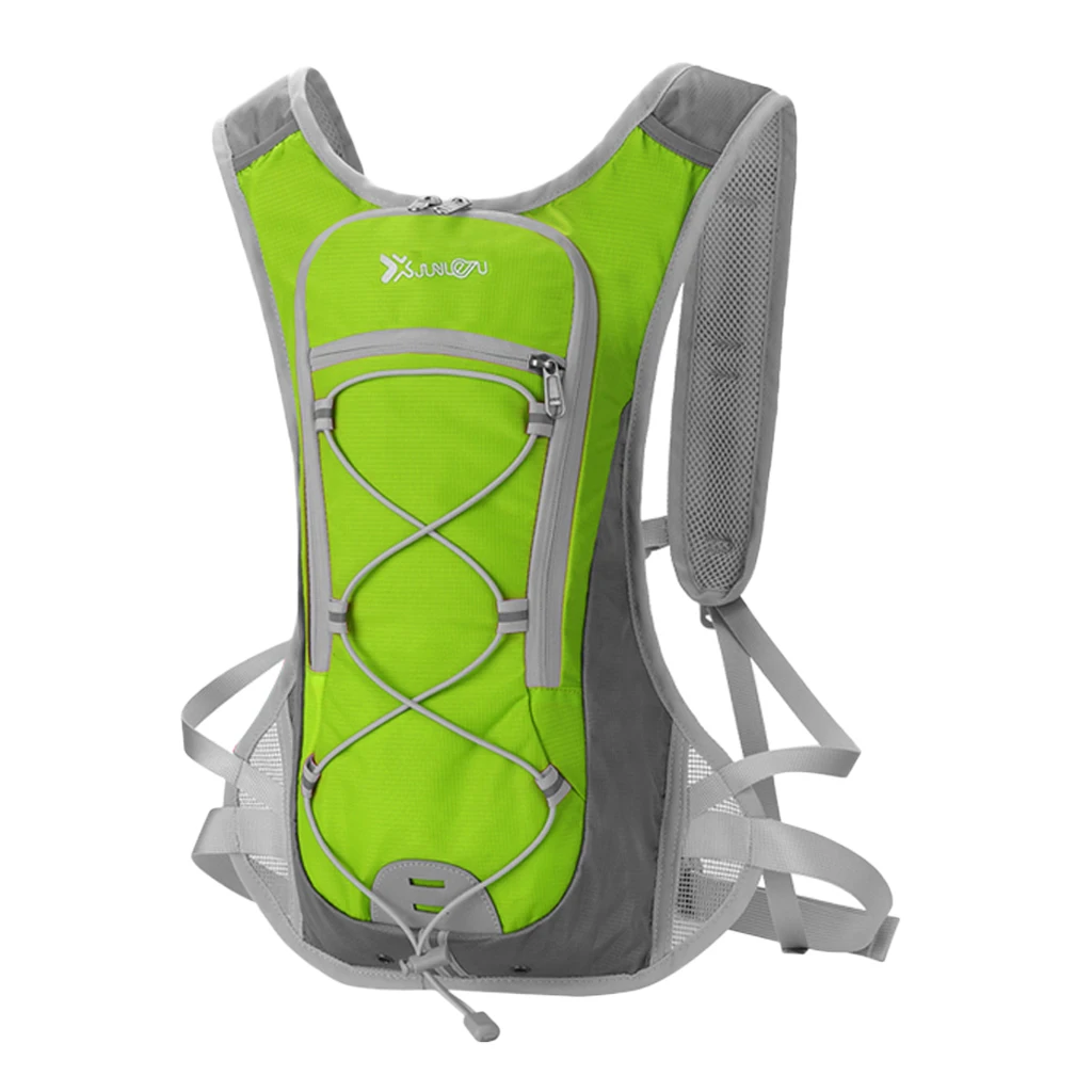 2L Water Backpack Hydration Pack Camping Water Bladder Bag Pouch Waterproof Nylon for Outdoor Sports Hiking Climbing Cycling