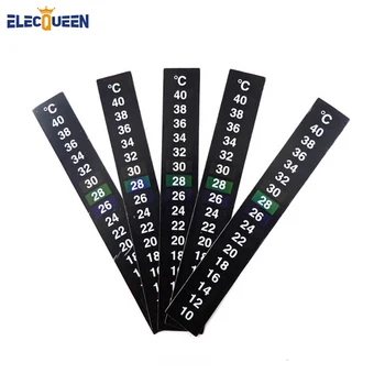 

Homebrew Sticker Thermometer 10 - 40 C' degree,Liquid Crystal Thermometer & Digital Aquarium Thermometer,5pcs/lot