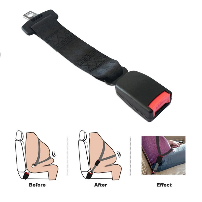SITAILE 14"/36cm Longer Universal Car Auto Seat Seatbelt Safety Belt