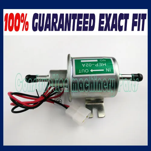 

Universal diesel petrol gasoline electric fuel pump HEP-02A low pressure 12V