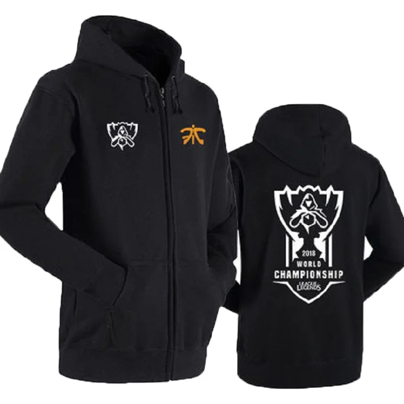  League of Legends lol S8 Finals IG FNC RNG Invictus Gaming Team LOL IG Team zippper Hoodies Sweatsh