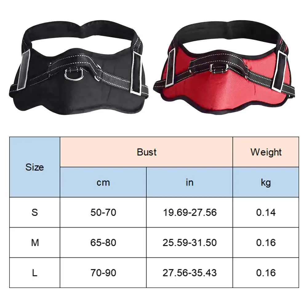 Noroomaknet рабочий собачий патруль нагрудный ремень ошейник Жилет Жгут износостойкий устойчивый к разрыву для средних и больших собак