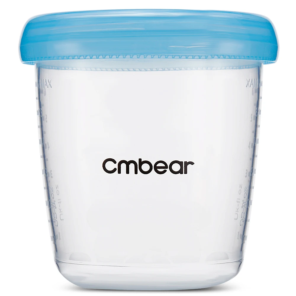 Cmbear 4 штуки для хранения грудного молока BPA бесплатно PP бутылка коллекция