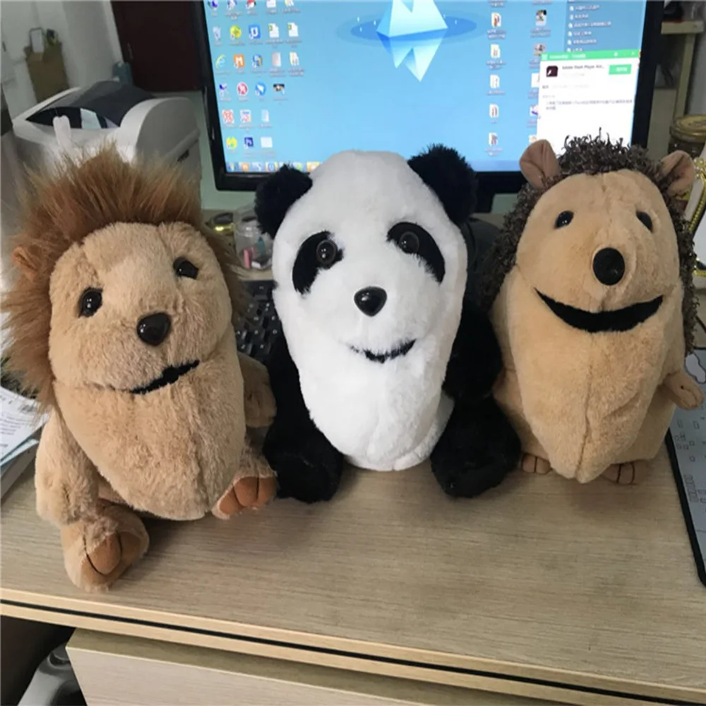 1pcs Forest animal doll simulation Sitting High 20cm Lion Plush Toys Soft Stuffed Animals For Children Gifts Pillow | Игрушки и хобби