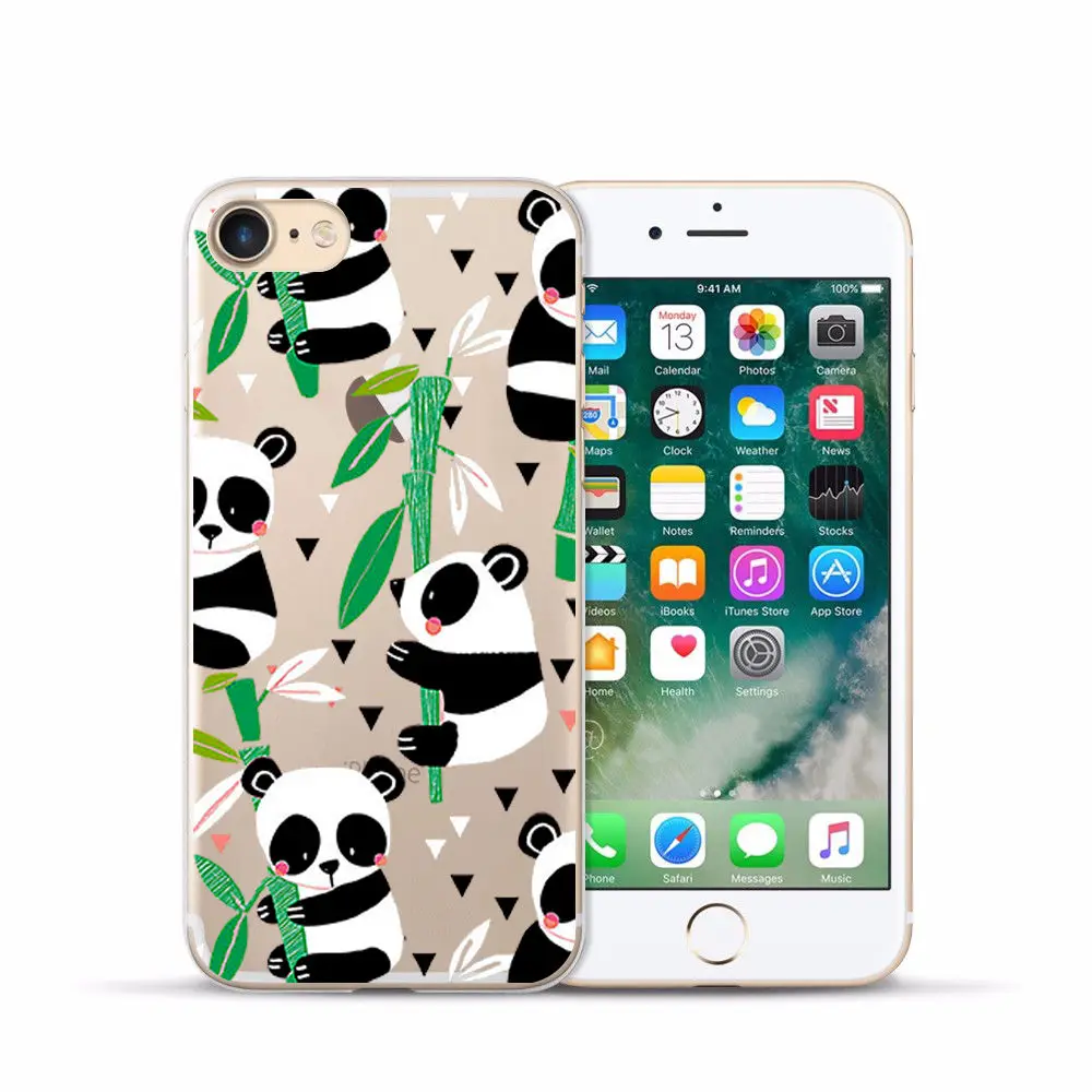 Transparent Silicone Case for Iphone 7 Soft TPU Cover for Iphone 4S 5C 5S SE for Iphone 6s 6 PLUS 7 8 plus X XS XR XS MAX Fundas (10)
