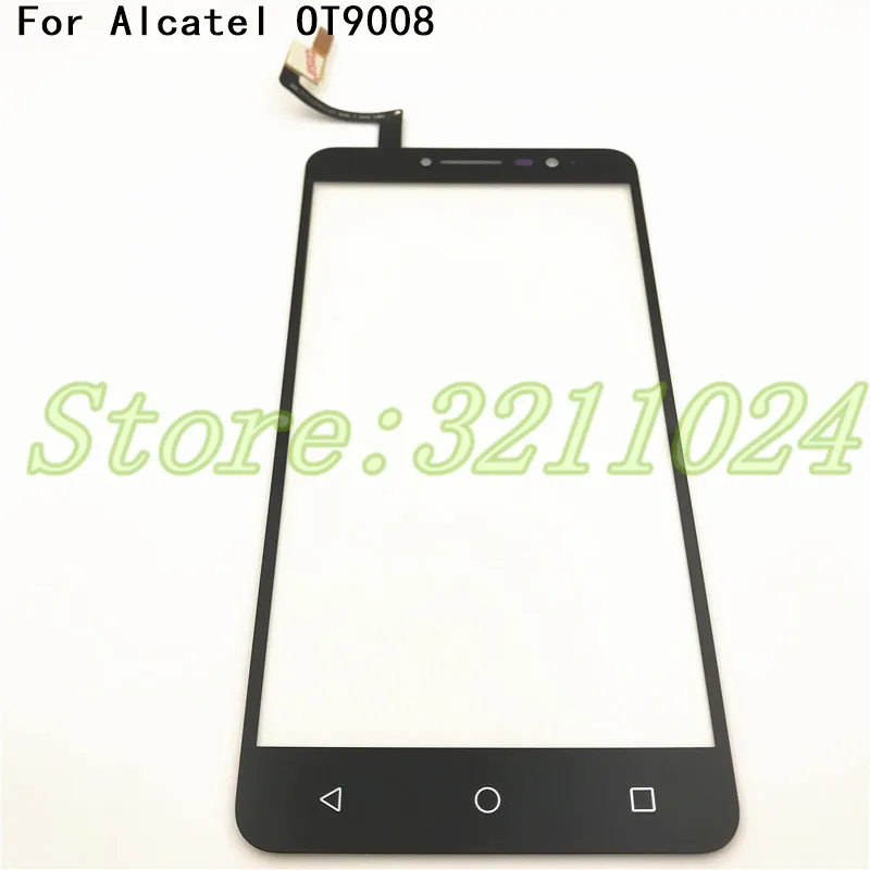 Протестировано 6,0 дюймов для Alcatel One Touch A3 XL 9008 9008X 9008D OT9008 OT-9008 сенсорный экран дигитайзер стеклянная панель Датчик