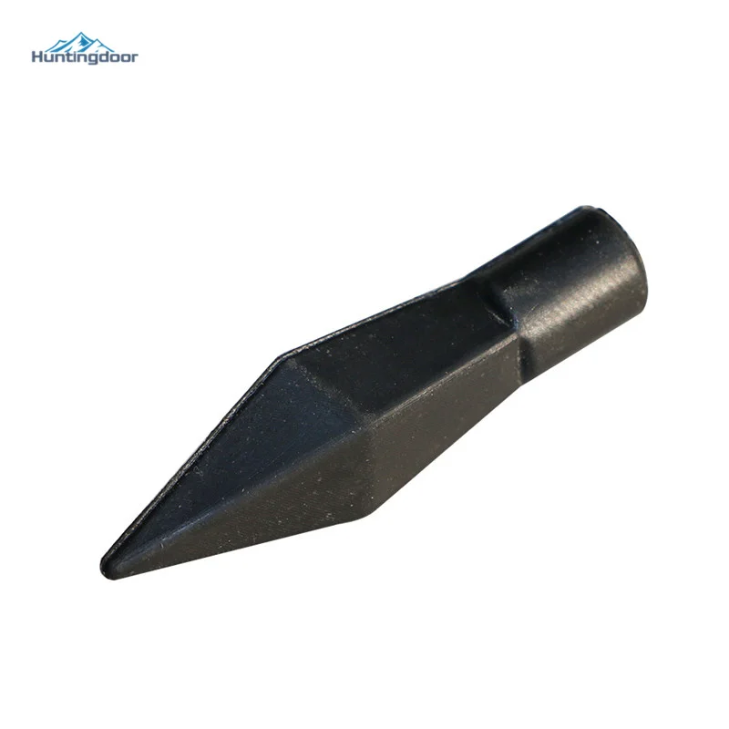 Soft Rubber Arrow Broadheads for Archery Small Game Arrow Heads Target Practice Glue on Arrow