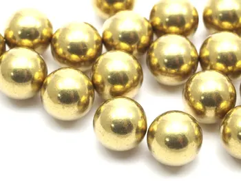 

20 Raw Brass Ball Beads Without Holes 11.8 mm BS-1097