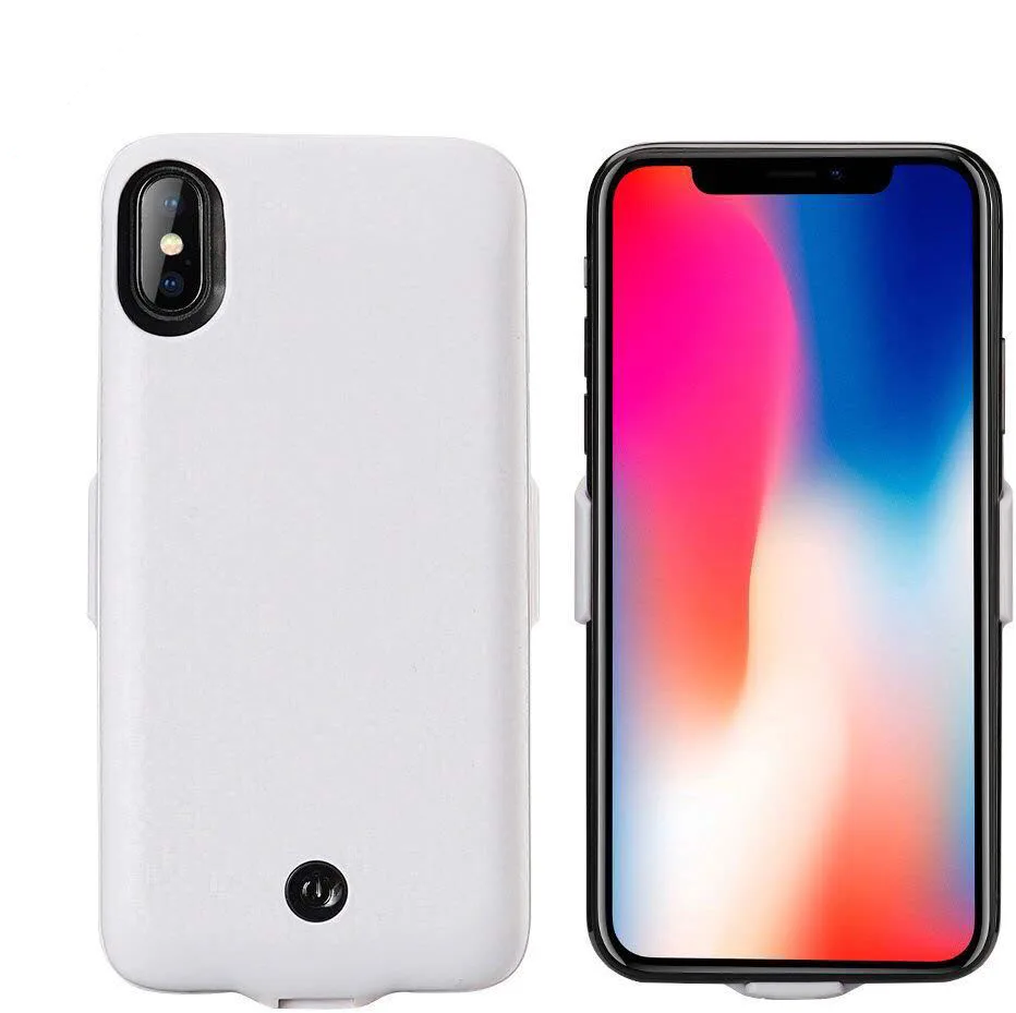 Goede NENG 5500 mah Batterij Oplader Voor iphone X Opladen Case Externe Backup Portable Power Bank Batterij Case Cover