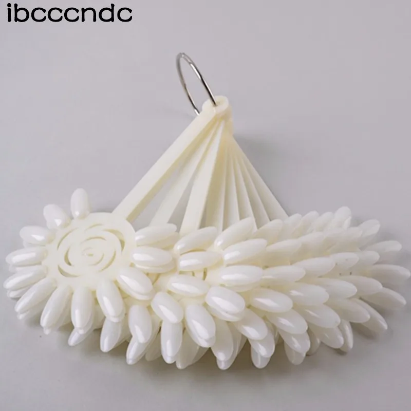 120-False-Tips-Nail-Art-Design-Acrylic-Polish-Board-Practice-Rose-Fan-Stickers-Wheel-Display-DIY