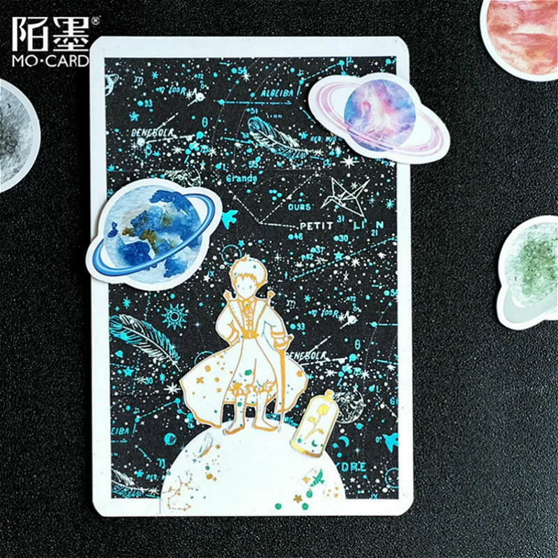 

45Pcs/set kawaii Memo pad style cute Little Prince pattern Diary stickers planner decor school supplies stationery