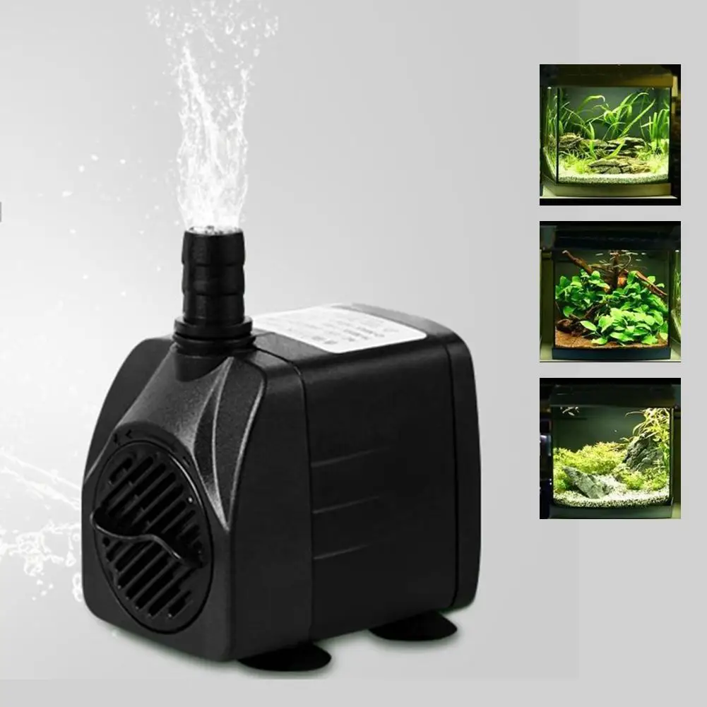 

Ultra-quiet 210GPH 800L/H 15W Mini Adjustable Submersible Water Pump Fish Tank Aquarium Powerhead Fountain Pond Pool HOT RT