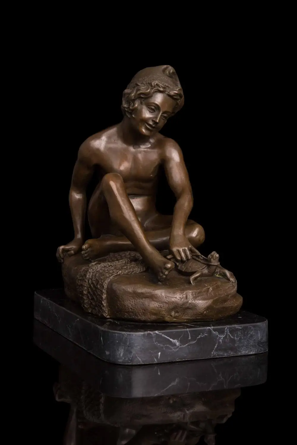 

head Arts Crafts European style villa living room decoration crafts copper Home Furnishing soft outfit and juvenile turtle DS-45