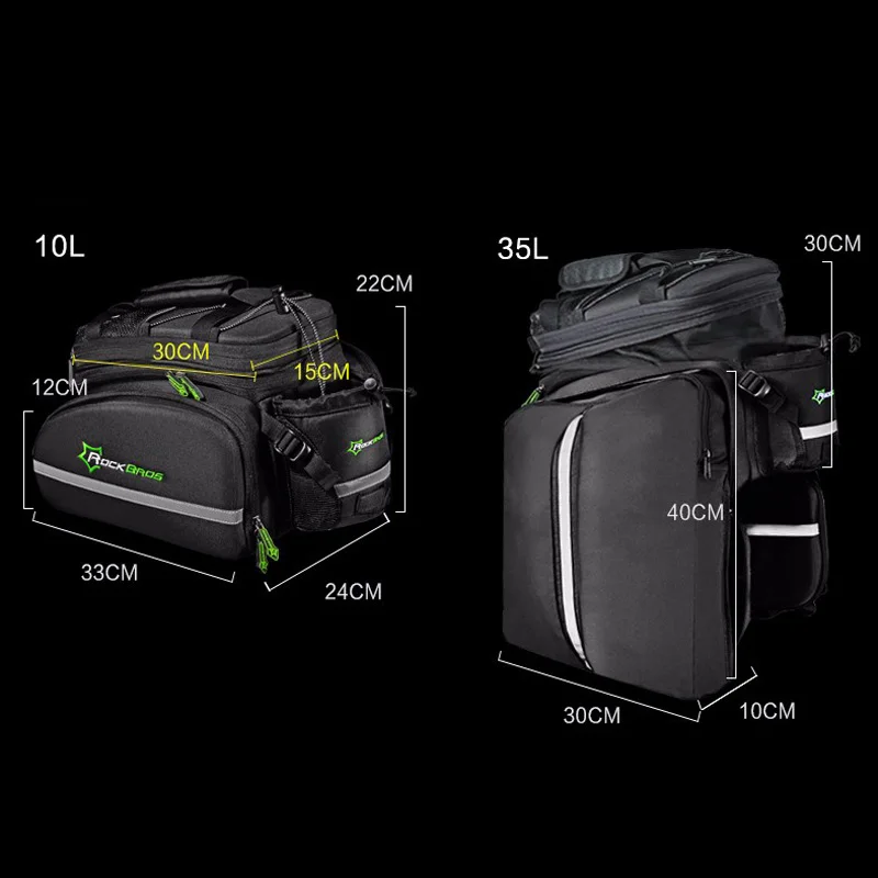 Flash Deal ROCKBROS Bicycle Carrier Bag MTB Bike Rack Bag Trunk Pannier Cycling Multifunctional Large Capacity Travel Bag With Rain Cover 4 Flash Deal ROCKBROS Bicycle Carrier Bag MTB Bike Rack Bag Trunk Pannier Cycling Multifunctional Large Capacity Travel Bag With Rain Cover 4