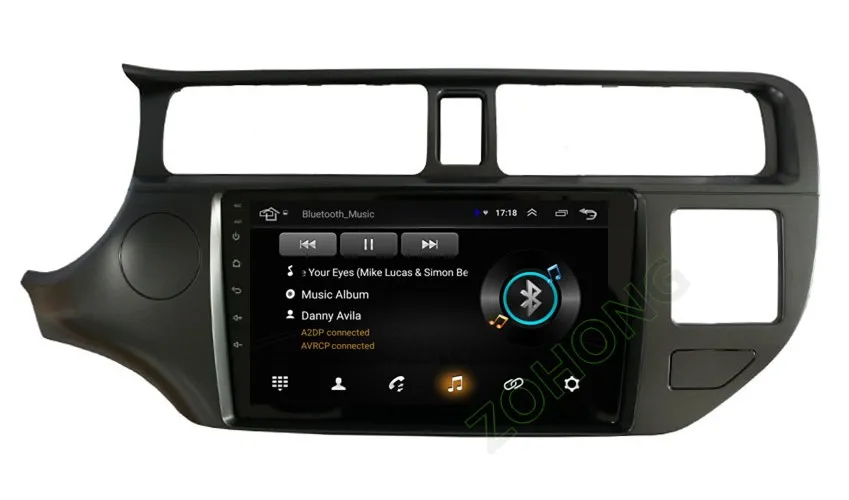 2.5D DSP Android 9,0 Автомобильный мультимедийный dvd-плеер для Kia RIO K3 2011 2012 2013 Автомобильный Радио gps навигация Авторадио стерео BT