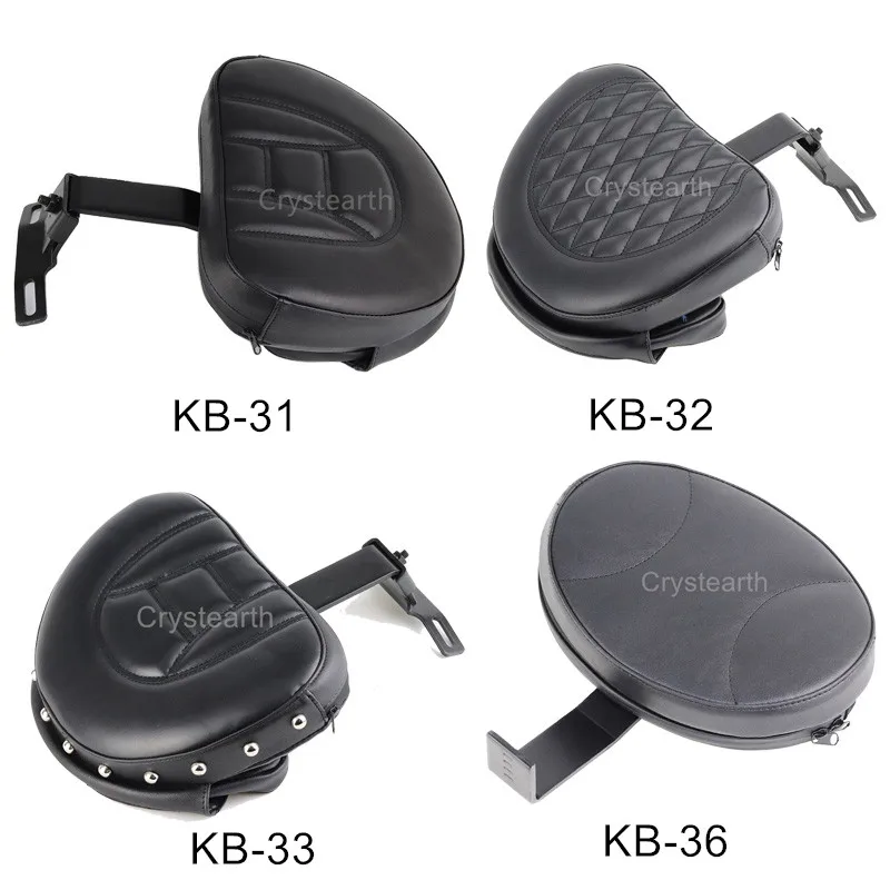 

For 2007-2017 Harley-Davidson Fatboy / Heritage Softail Motorcycle Motorbike Rear Driver Rider Backrest Adjustable Plug In