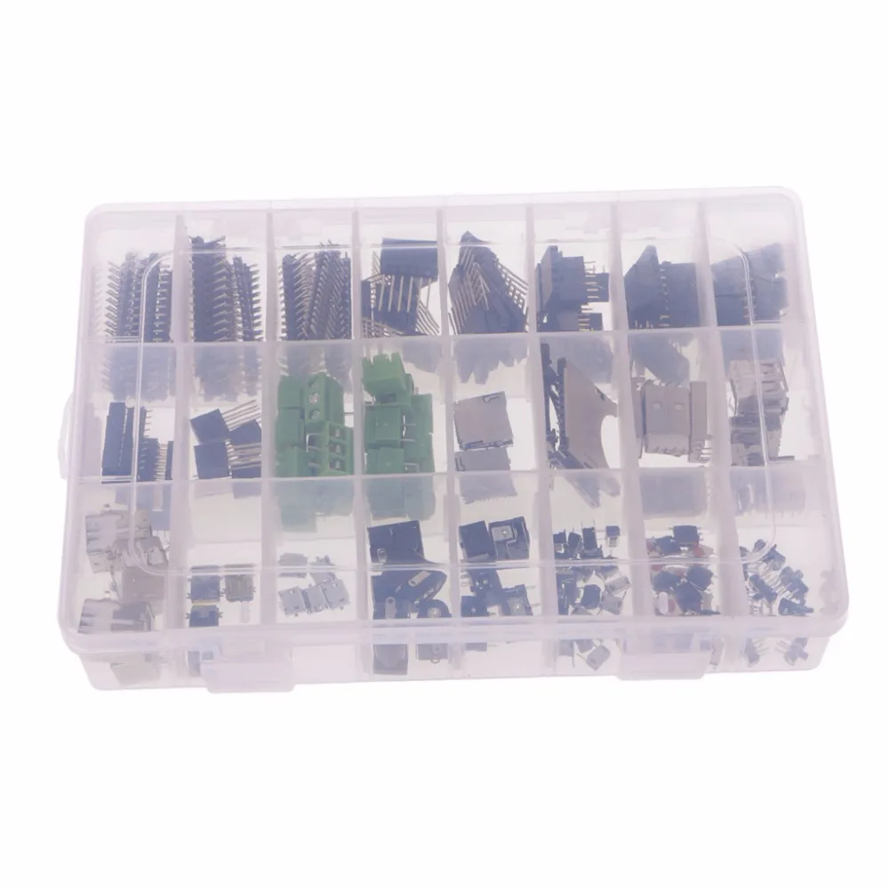 

Connector Kit DIY Commonly-used Male/female Header USB Connector Kit For Arduino Starters