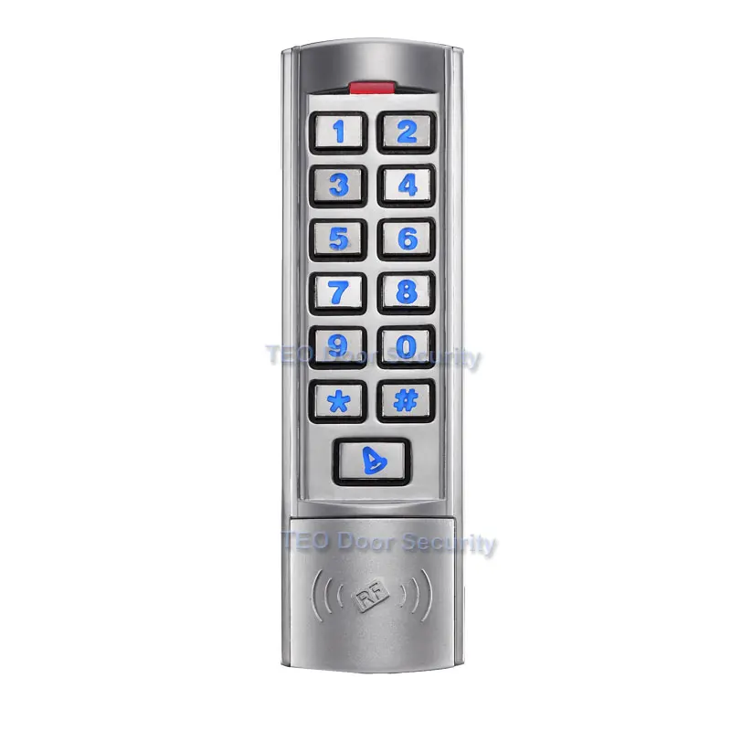 Идеальный цифровой ключ с подсветкой поддержка 12 в 24 В металлическая клавиатура контроль доступа производитель быстрая скорость работы однодверный RFID доступ