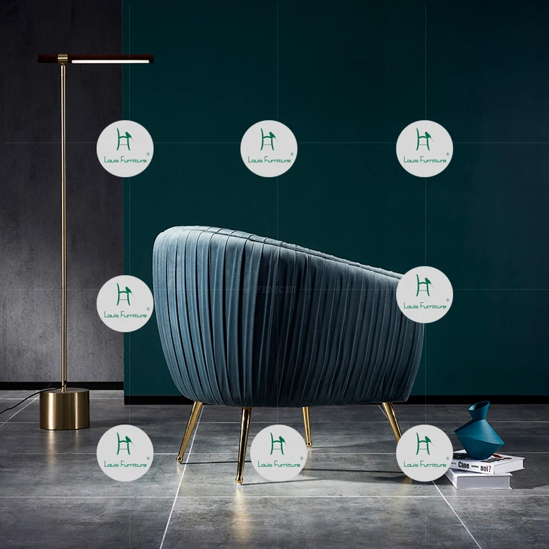 Луи модные диваны для гостиной дизайнерский диван из нержавеющей стали балкон гостиная длинный фланелевый Халат