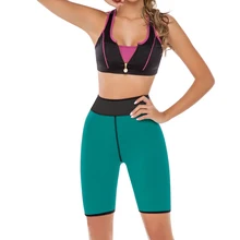 Пикантные спортсмен Шорты для женщин эластичный похудения Леггинсы для женщин Обувь для девочек потливость неопрена Трусы ужимающие Для женщин талия Средства ухода за кожей con Корсеты Средства ухода за кожей Shaper